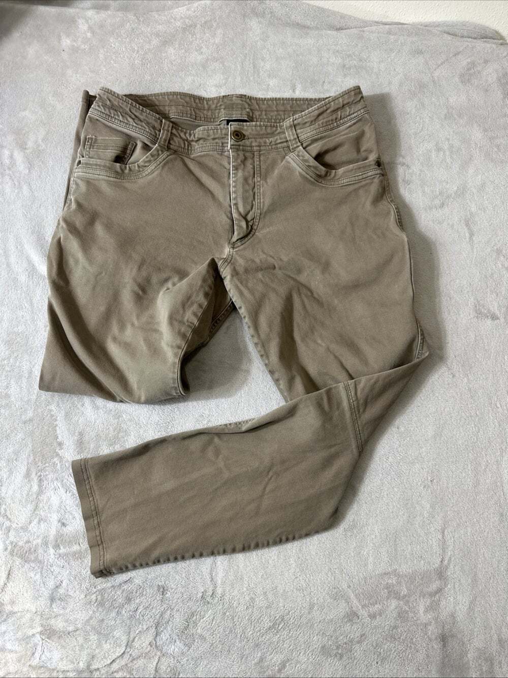 Kuhl Revolt Men’s 36x32 Khaki Performance Pants Stretch Hiking Outdoor